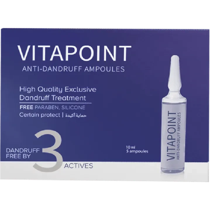 VITAPOINT ANTIDANDRUFF AMPOULES 5AMP